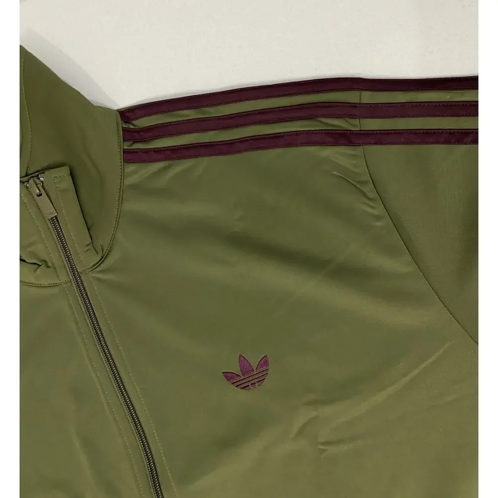 Adidas Originals Classics Firebird Tracksuit Focus Olive Maroon Size XL